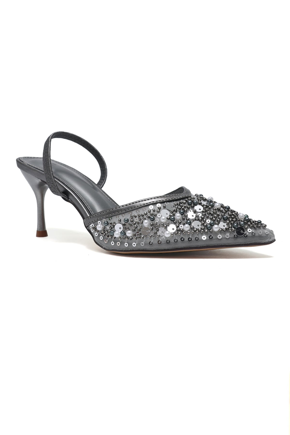 PEARL DUST SLING-PEWTER