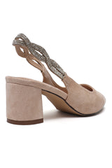 CHARM SCULPT SLING-BEIGE