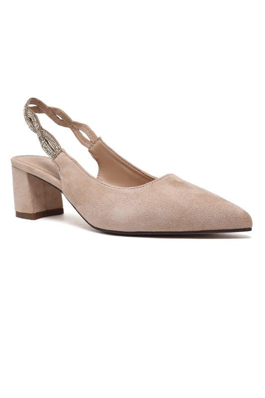 CHARM SCULPT SLING-BEIGE