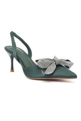 VIVA CHARM SLINGBACK-GREEN