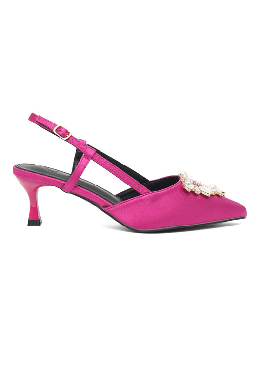 JEWEL FLAIR SLINGBACK-PINK
