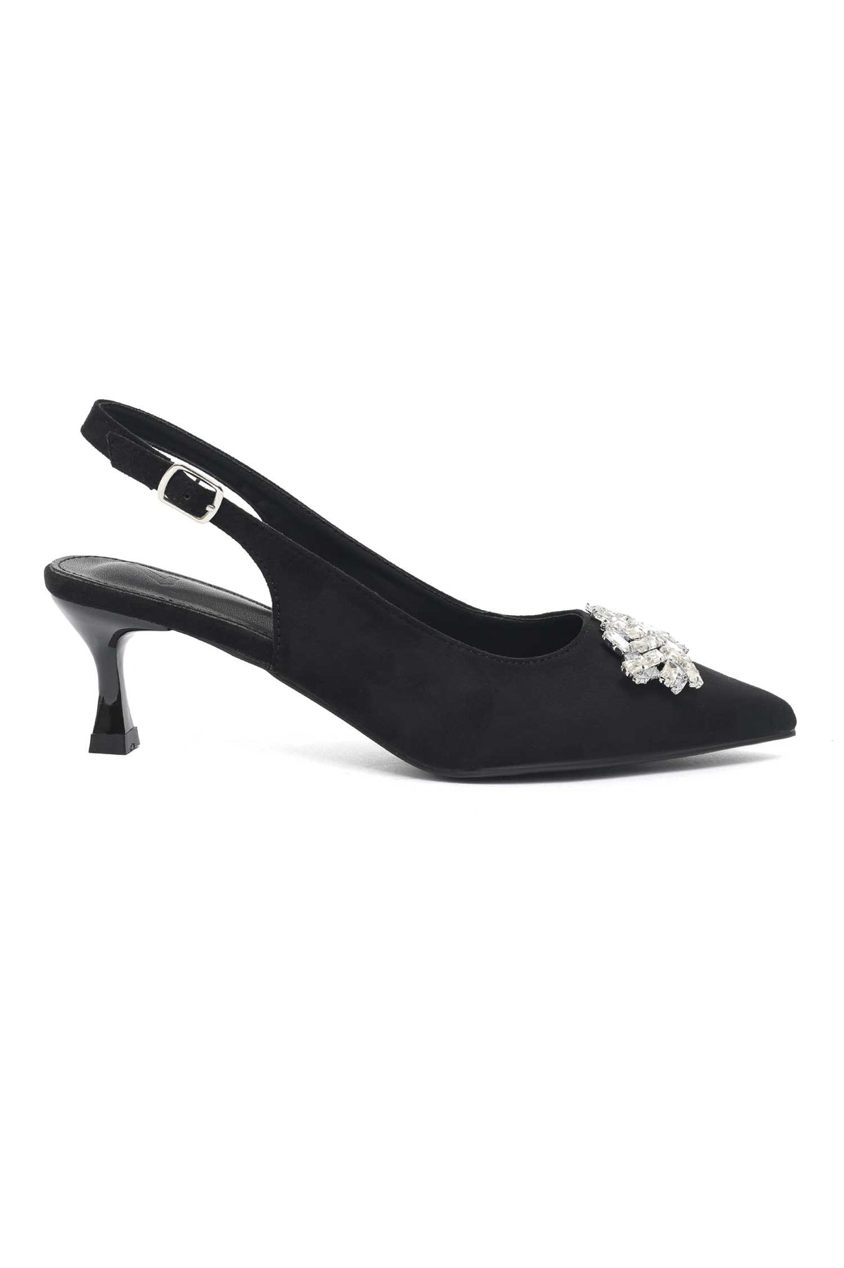 WHISPER PEARL SLINGBACK-BLACK
