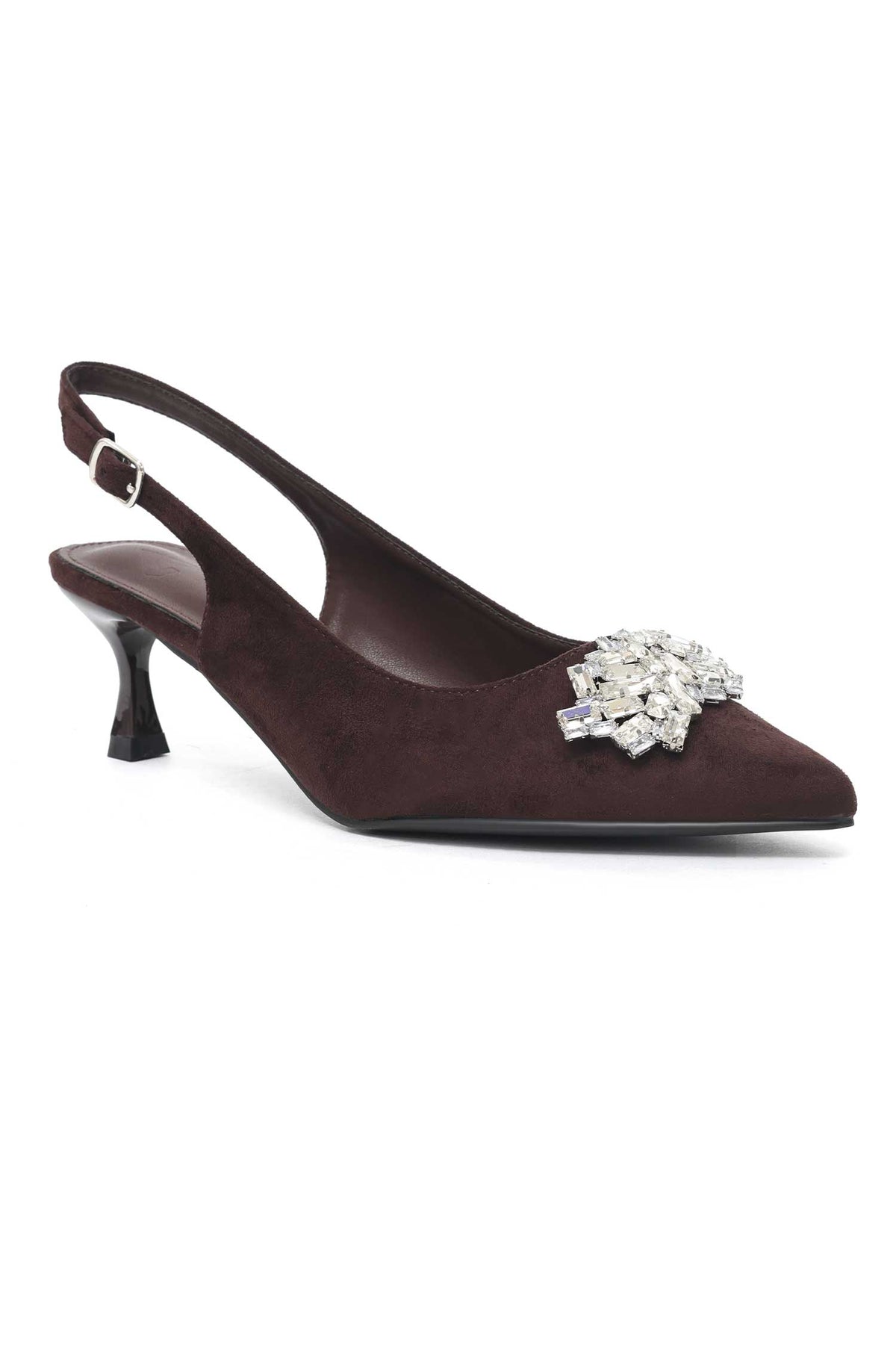 WHISPER PEARL SLINGBACK-COFFEE
