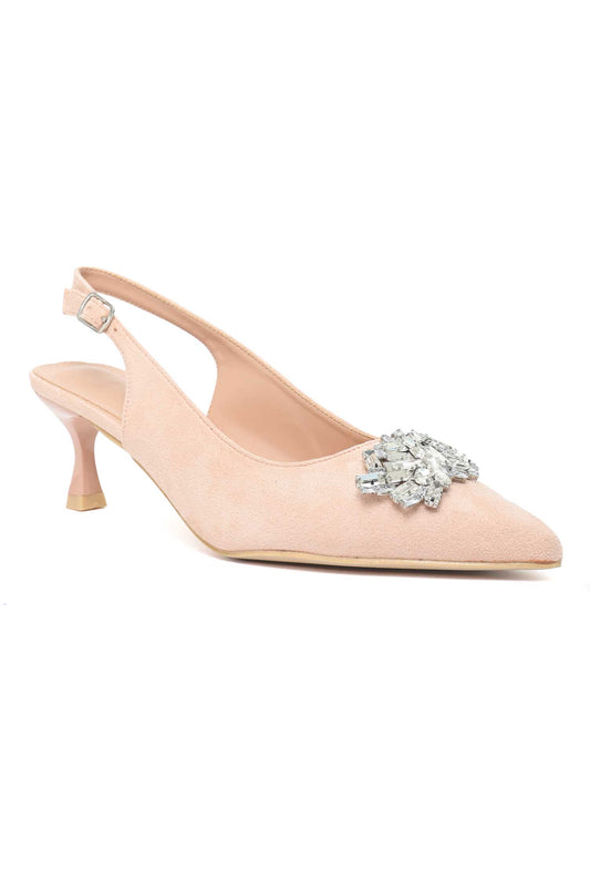 WHISPER PEARL SLINGBACK-NUDE