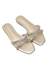 STARLIGHT EMPRESS SLIDE-GOLD