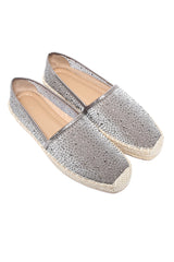 CRYSTAL MESH FLAT-PEWTER