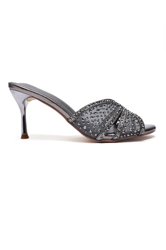 GLOW PREMIUM HEEL-PEWTER
