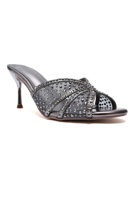 GLOW PREMIUM HEEL-PEWTER