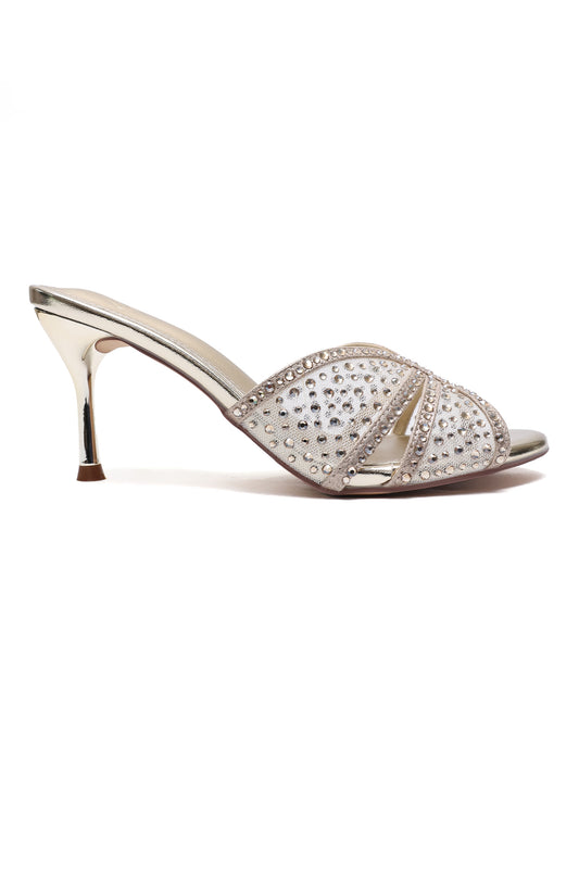 GLOW PREMIUM HEEL-GOLD