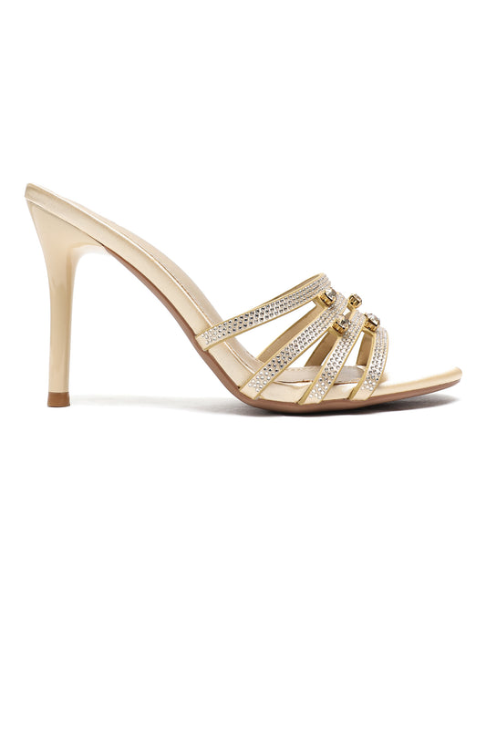 CELESTIAL GEM HEELS-GOLD