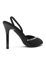 MIDNIGHT STRIPE GLAM-BLACK