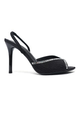 MIDNIGHT STRIPE GLAM-BLACK