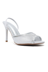 MIDNIGHT STRIPE GLAM-SILVER