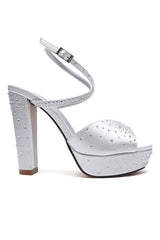 SPARKLE PARTY HEELS-SILVER