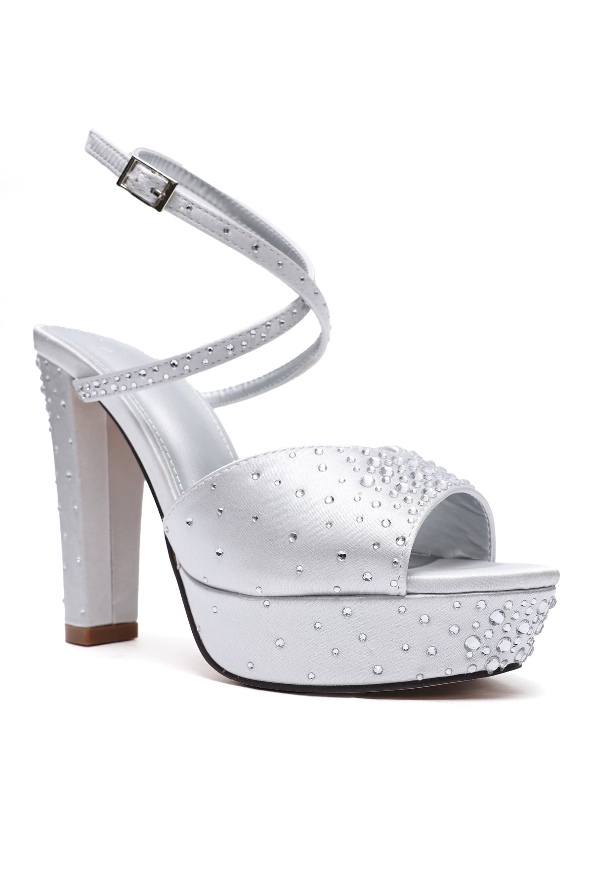 SPARKLE PARTY HEELS-SILVER
