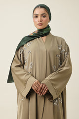 PRESTIGE MOTIF ABAYA-GREEN