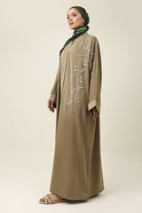 PRESTIGE MOTIF ABAYA-GREEN