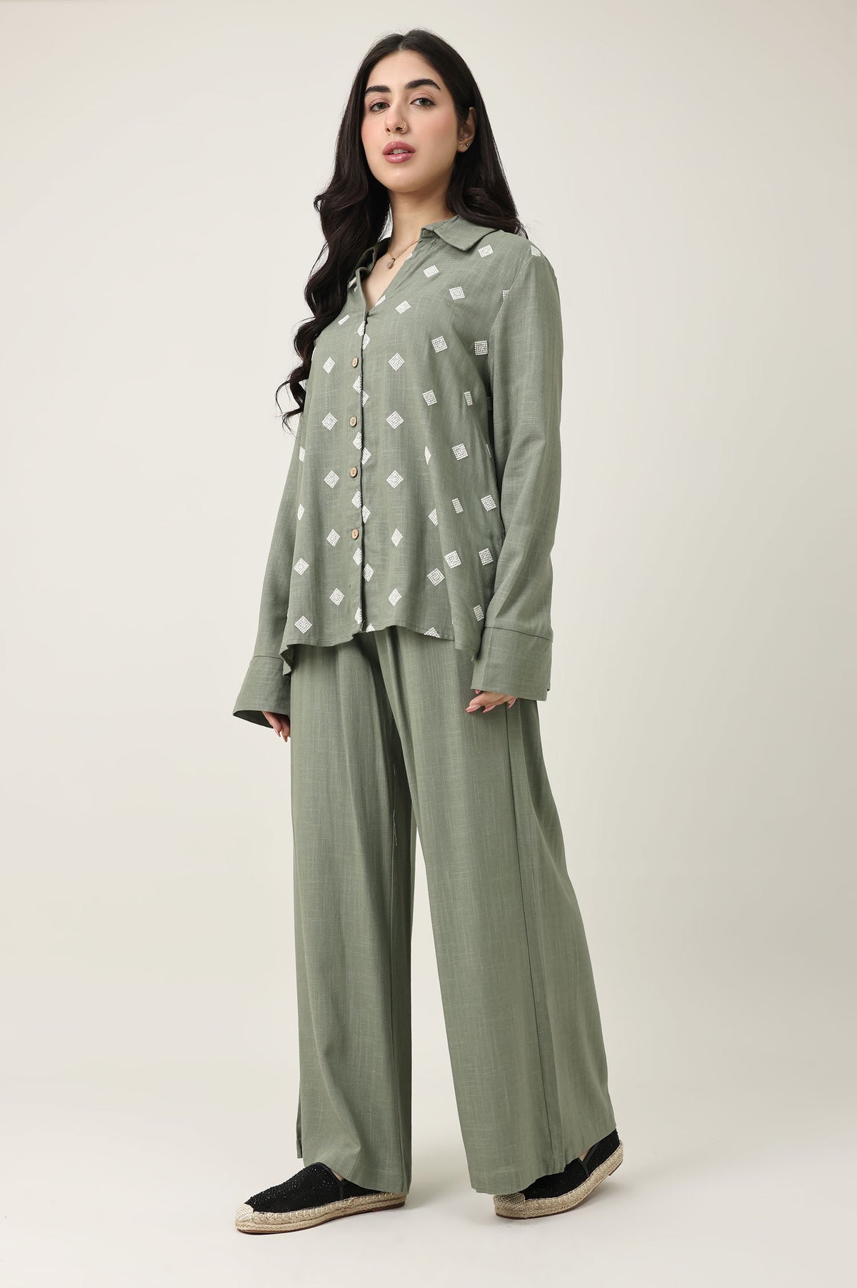 PURE FORM LOUNGE SET-GREEN