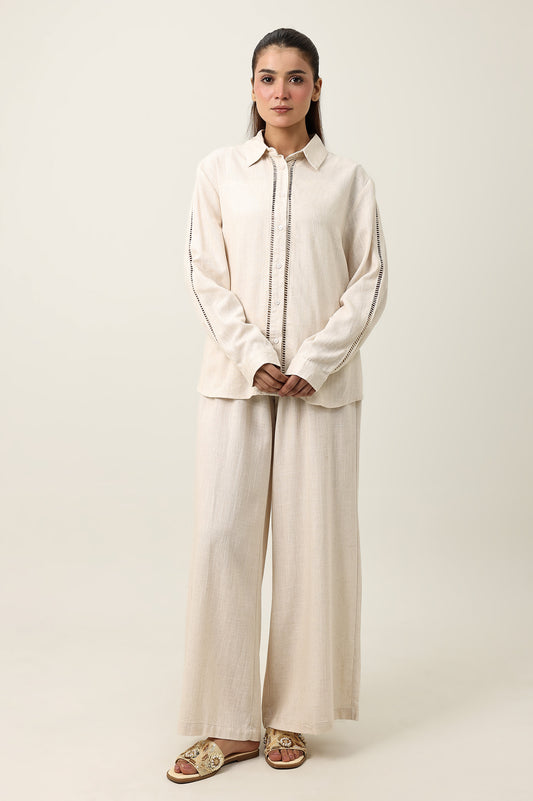 ALL-DAY-WEAR DELICATE CO-ORD SET-BEIGE