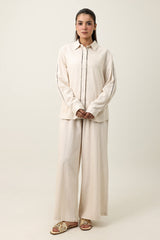 ALL-DAY-WEAR DELICATE CO-ORD SET-BEIGE