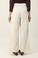 EASY CLEAN CUT WIDE BOTTOM-BEIGE