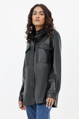 LEATHER JACKET-BLACK