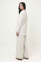 DEEP HUED CO-ORD SET-BEIGE