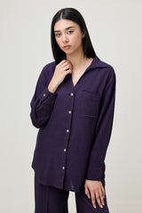 DEEP HUED CO-ORD SET-PURPLE