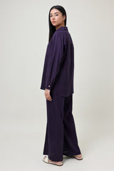 DEEP HUED CO-ORD SET-PURPLE