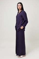 DEEP HUED CO-ORD SET-PURPLE