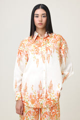BLOOMING ROYALTY CO-ORD SET-ORANGE