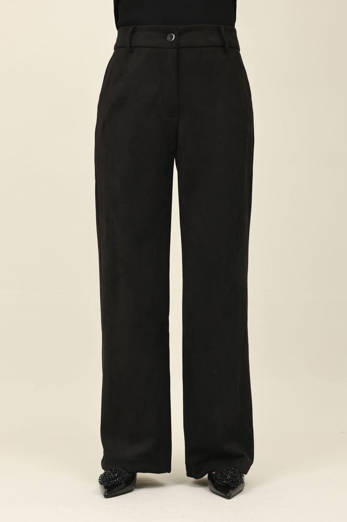 STRAIGHT SHAPE SCULPT BOTTOM-BLACK