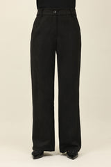 STRAIGHT SHAPE SCULPT BOTTOM-BLACK