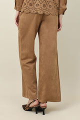 STRAIGHT SHAPE SCULPT BOTTOM-BROWN