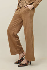 STRAIGHT SHAPE SCULPT BOTTOM-BROWN