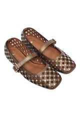 NETTED LATTICE FLAT-BRONZE