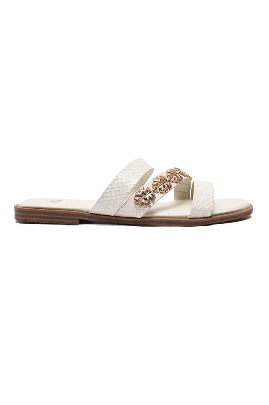 LEAF MULTI ACCENT SLIDE-OFFWHITE