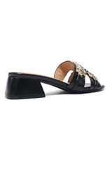 FESTIVE WEAR SLIDE-BLACK