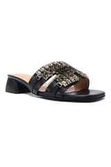 FESTIVE WEAR SLIDE-BLACK