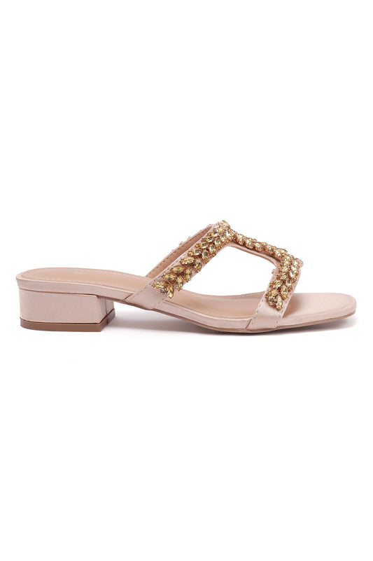 SEQUIN LEAF-GOLD