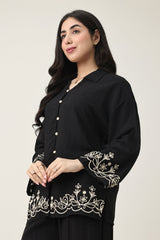 EVERYDAY ELEGANT CO-ORD SET-BLACK