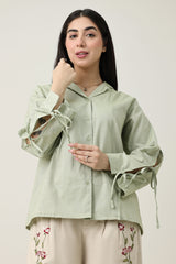 SMOOTH WARDROBE ESSENTIAL CO-ORD-GREEN