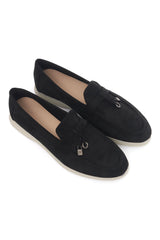 TASSEL LOAFERS-BLACK