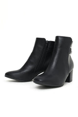 ANKLE BOOTS-BLACK