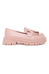 CHUNKY LOAFERS-PINK