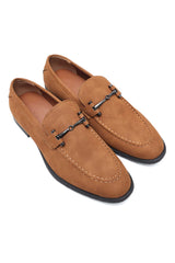 GRAND PRIME LUXURY LOAFERS-CAMEL