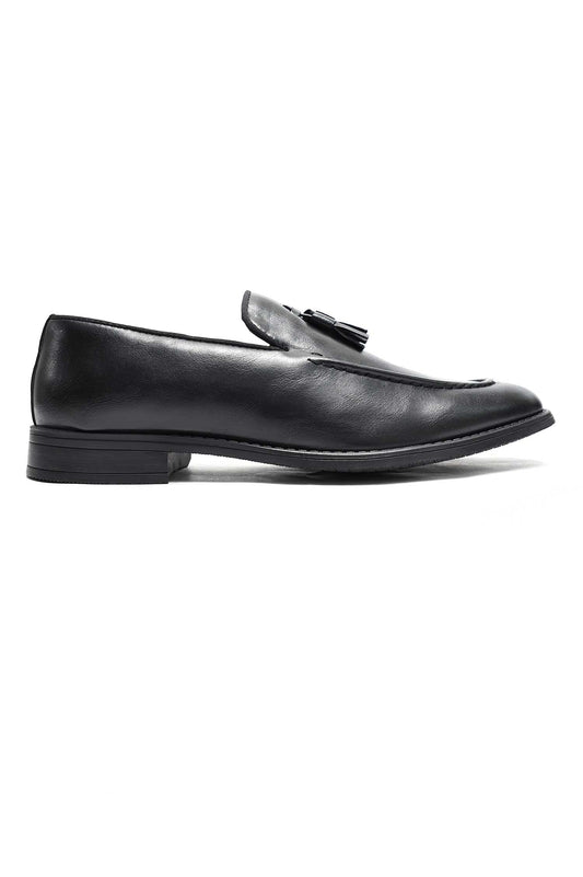 SOVEREIGN LUXE TASSEL LOAFERS-BLACK