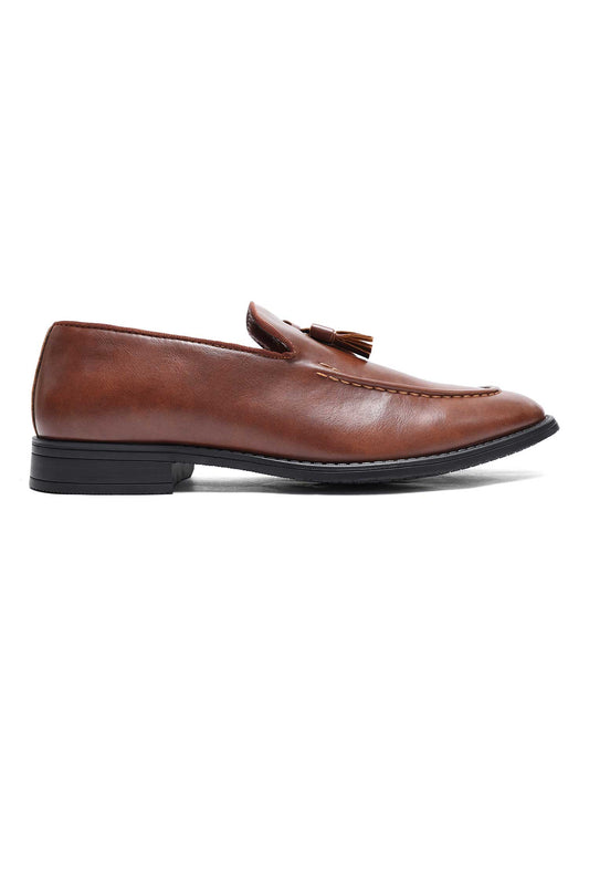SOVEREIGN LUXE TASSEL LOAFERS-TAN