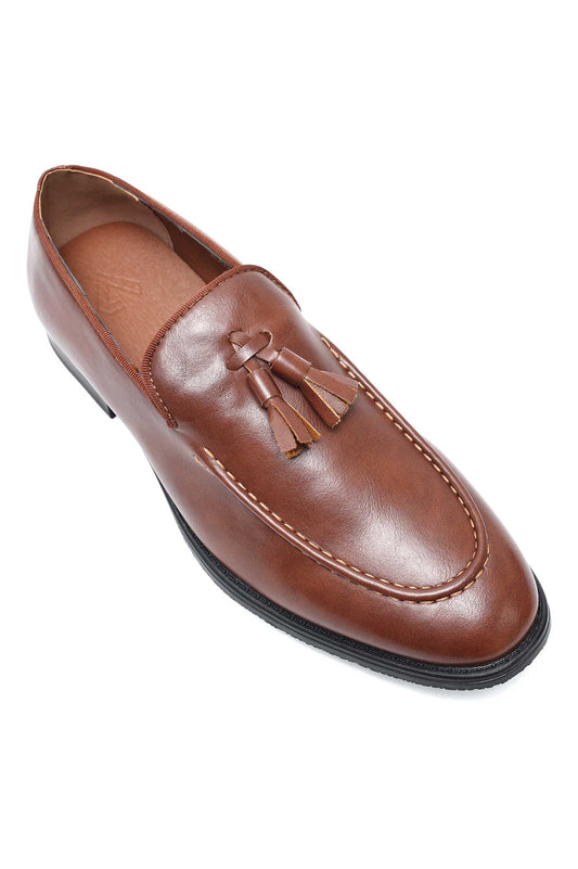 SOVEREIGN LUXE TASSEL LOAFERS-TAN