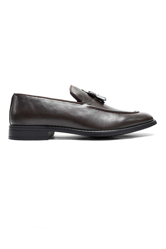 SOVEREIGN LUXE TASSEL LOAFERS-COFFEE